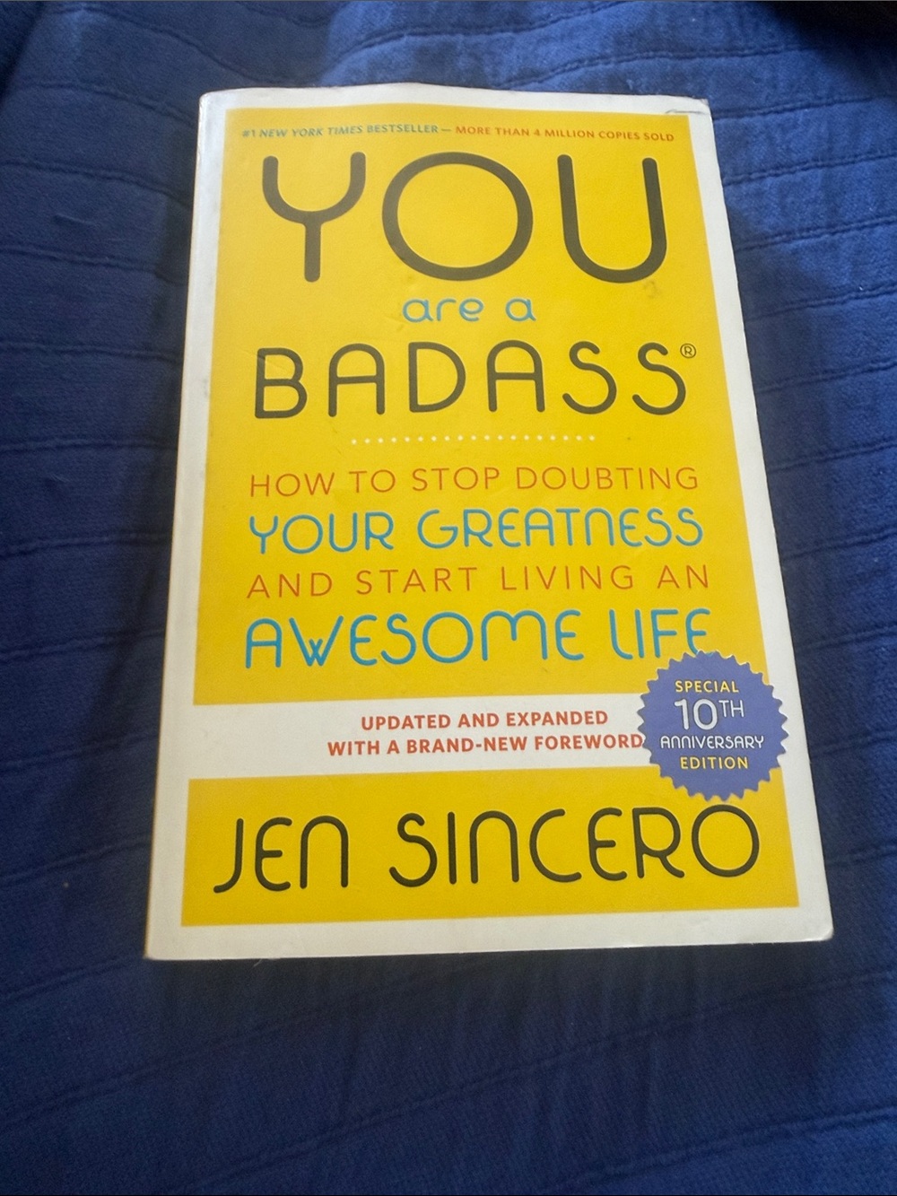 You Are a Badass by Jen Sincero - Yellow Cover